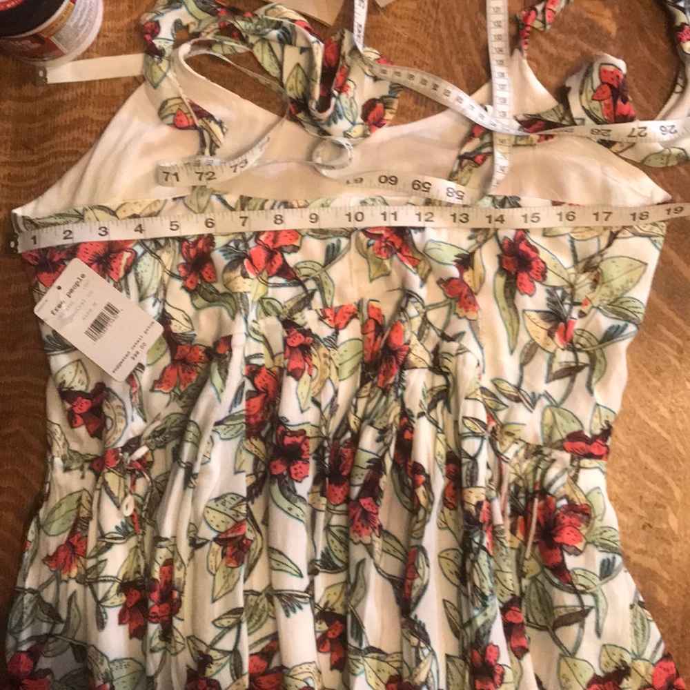 🆕 Free People Dear You Floral Mini-Dress Sundress - Picture 4 of 5